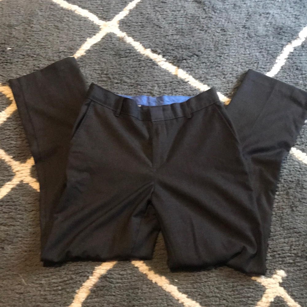 Izod brand boy charcoal gray dress slacks